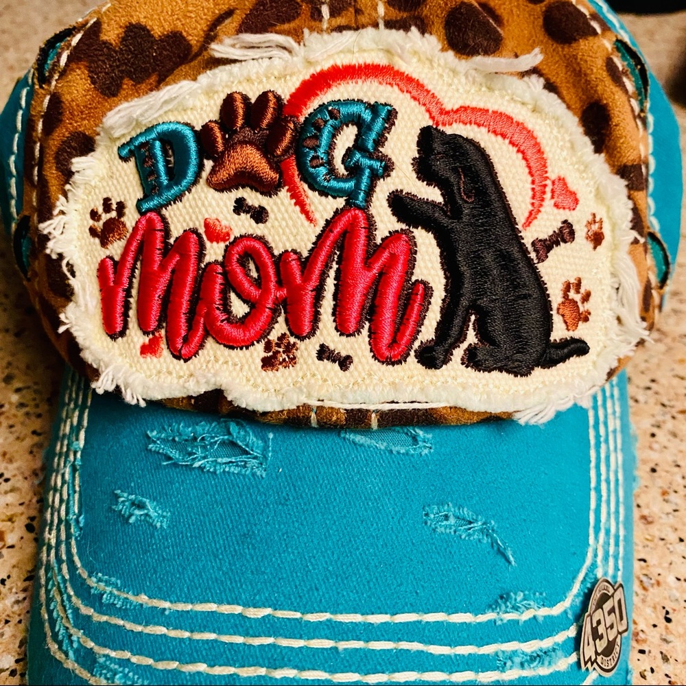 Dog mom baseball hat